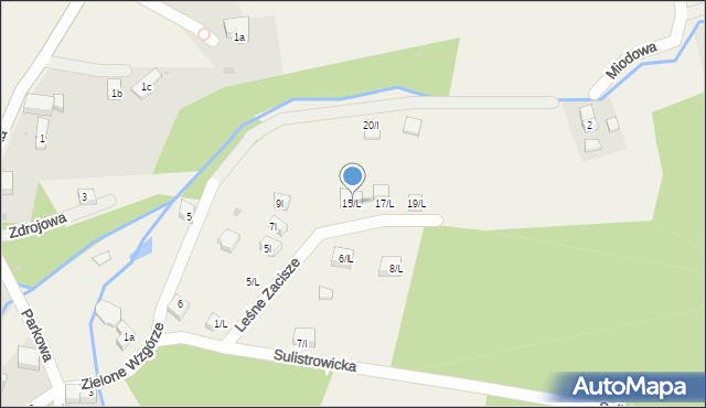 Sulistrowiczki, Leśne Zacisze, 15/L, mapa Sulistrowiczki