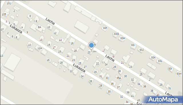 Tomaszów Mazowiecki, Lecha, 20/22, mapa Tomaszów Mazowiecki