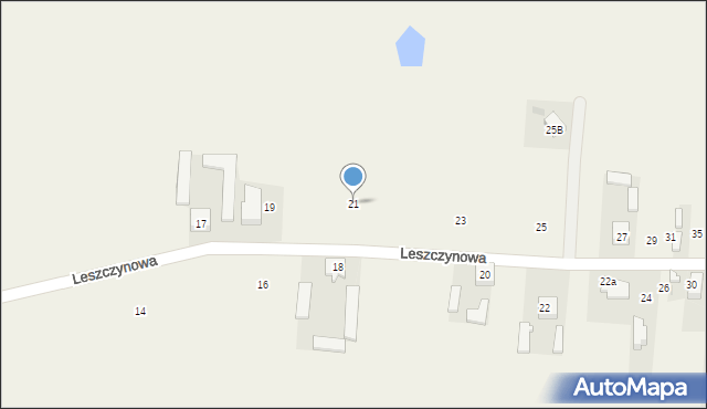 Umiastów, Leszczynowa, 21, mapa Umiastów