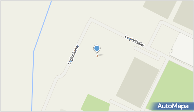 Urszulin, Legionistów, 3, mapa Urszulin