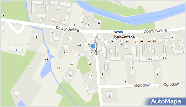 Wola Karczewska, Leszczyny, 2, mapa Wola Karczewska