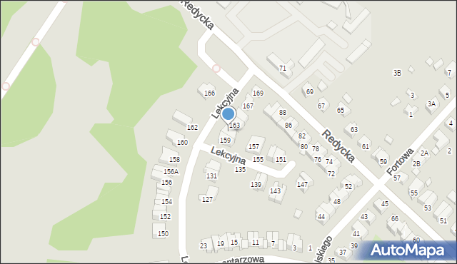 Wrocław, Lekcyjna, 161, mapa Wrocławia