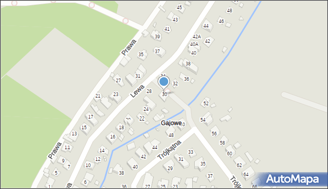 Wrocław, Lewa, 30, mapa Wrocławia