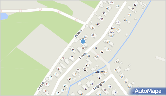 Wrocław, Lewa, 31, mapa Wrocławia