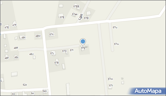 Lgiń, Lgiń, 67g, mapa Lgiń