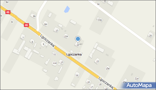 Lgoczanka, Lgoczanka, 12, mapa Lgoczanka