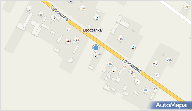 Lgoczanka, Lgoczanka, 14, mapa Lgoczanka