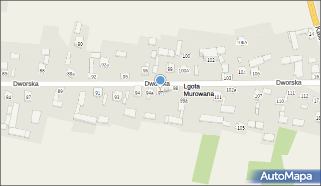 Lgota Murowana, Lgota Murowana, 97, mapa Lgota Murowana