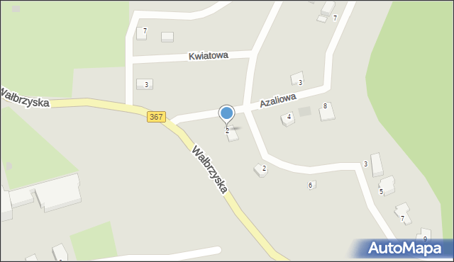 Boguszów-Gorce, Lipowa, 2, mapa Boguszów-Gorce