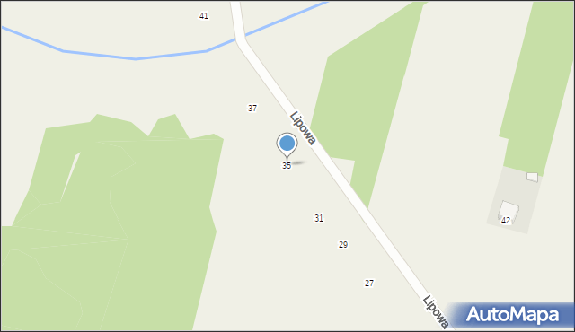 Bojmie, Lipowa, 35, mapa Bojmie