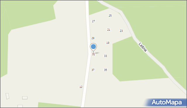 Częstkowo, Lipkowa, 31, mapa Częstkowo