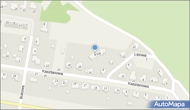 Dolaszewo, Lipowa, 6, mapa Dolaszewo