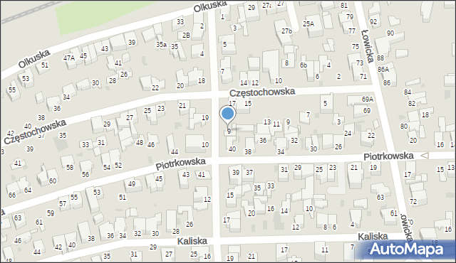 Gdynia, Lipnowska, 9, mapa Gdyni