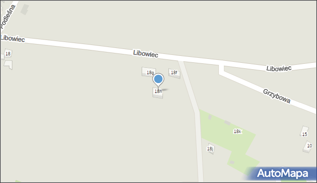 Jastrzębie-Zdrój, Libowiec, 18h, mapa Jastrzębie-Zdrój