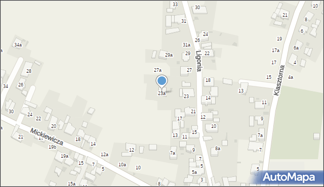 Kamień Śląski, Ligonia, 23a, mapa Kamień Śląski