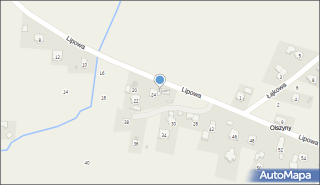 Korczyna, Lipowa, 26, mapa Korczyna