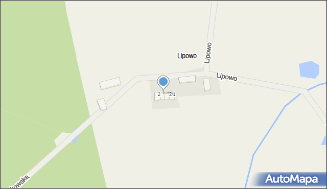 Kosakowo, Lipowo, 2/3, mapa Kosakowo