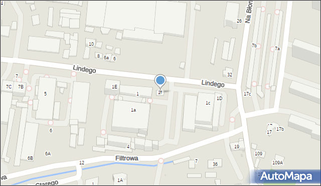 Kraków, Lindego Samuela Bogumiła, 1f, mapa Krakowa