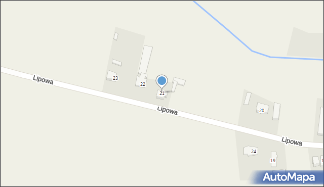 Lewków, Lipowa, 21, mapa Lewków