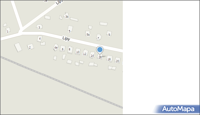 Leżajsk, Lipy, 16, mapa Leżajsk