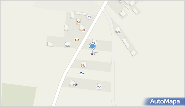 Libiszów, Libiszów, 65c, mapa Libiszów