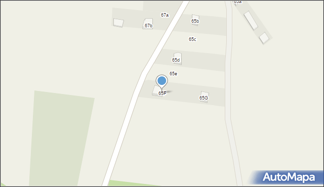 Libiszów, Libiszów, 65F, mapa Libiszów