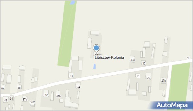 Libiszów-Kolonia, Libiszów-Kolonia, 32, mapa Libiszów-Kolonia