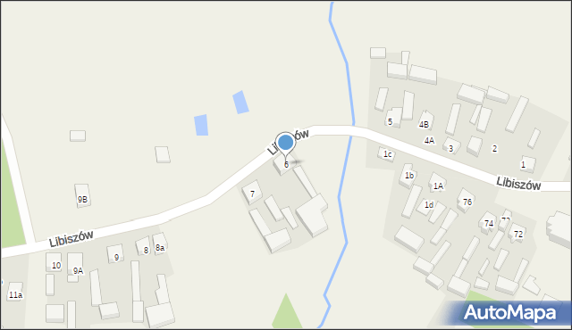 Libiszów-Kolonia, Libiszów-Kolonia, 6, mapa Libiszów-Kolonia