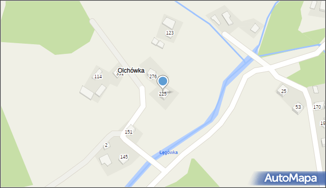 Librantowa, Librantowa, 225, mapa Librantowa