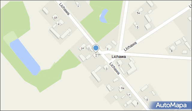 Lichawa, Lichawa, 2, mapa Lichawa