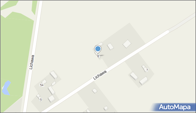 Lichawa, Lichawa, 6, mapa Lichawa