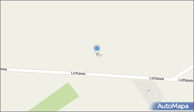 Lichawa-Kolonia, Lichawa-Kolonia, 25, mapa Lichawa-Kolonia