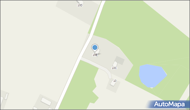 Lichtajny, Lichtajny, 10B, mapa Lichtajny