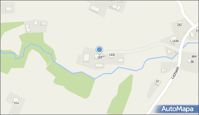 Lichwin, Lichwin, 143, mapa Lichwin