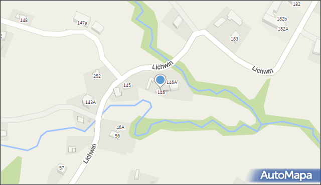 Lichwin, Lichwin, 146, mapa Lichwin