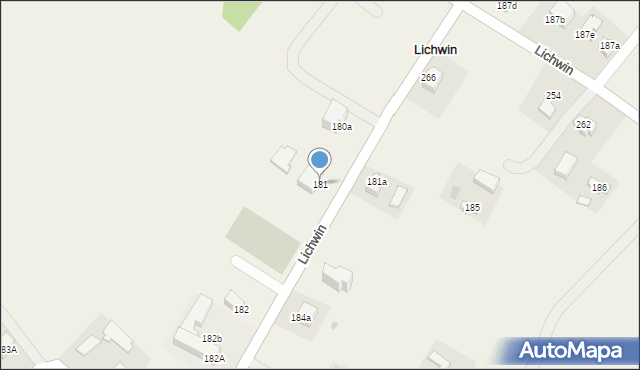 Lichwin, Lichwin, 181, mapa Lichwin