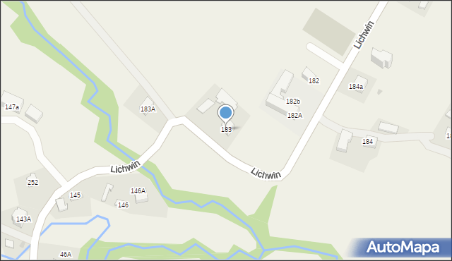 Lichwin, Lichwin, 183, mapa Lichwin