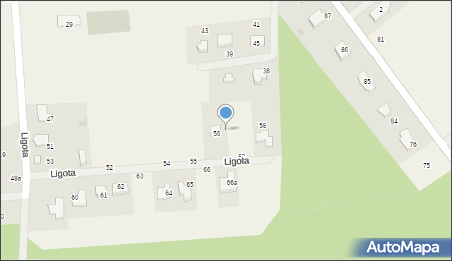 Ligota, Ligota, 59, mapa Ligota