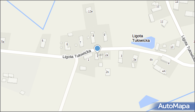 Ligota Tułowicka, Ligota Tułowicka, 2, mapa Ligota Tułowicka