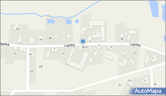 Ligotka, Ligotka, 7A, mapa Ligotka