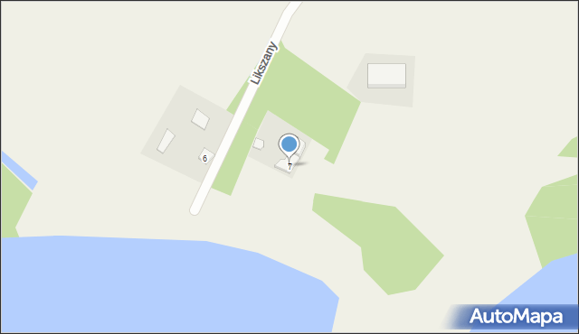 Likszany, Likszany, 7, mapa Likszany