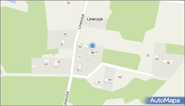 Linarczyk, Linarczyk, 5B, mapa Linarczyk