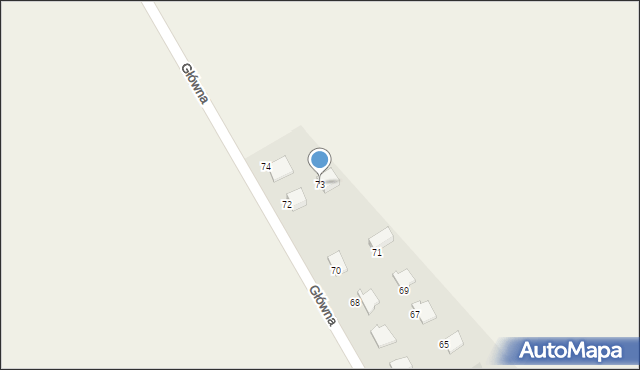 Lindów, Lindów, 73, mapa Lindów