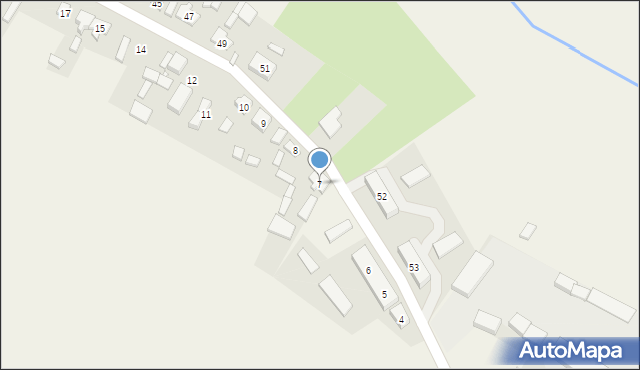 Linie, Linie, 7, mapa Linie