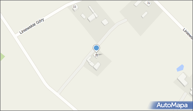 Liniewskie Góry, Liniewskie Góry, 35, mapa Liniewskie Góry