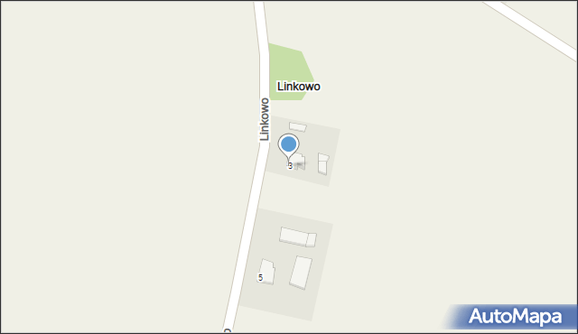 Linkowo, Linkowo, 3, mapa Linkowo