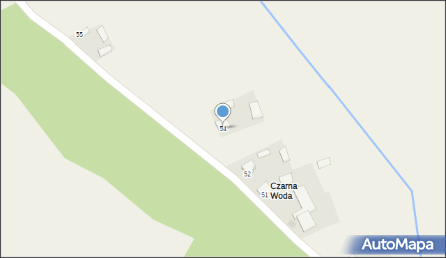 Linów, Linów, 54, mapa Linów