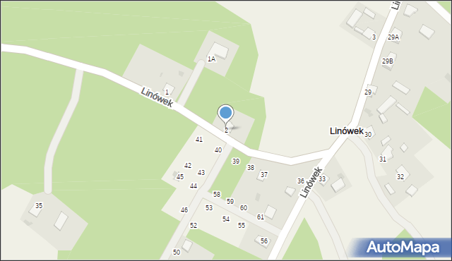 Linówek, Linówek, 2, mapa Linówek