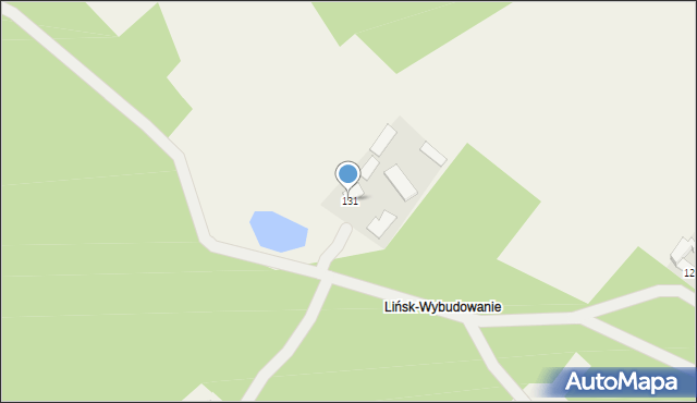 Lińsk, Lińsk, 131, mapa Lińsk