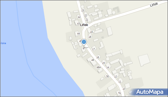 Lińsk, Lińsk, 47, mapa Lińsk